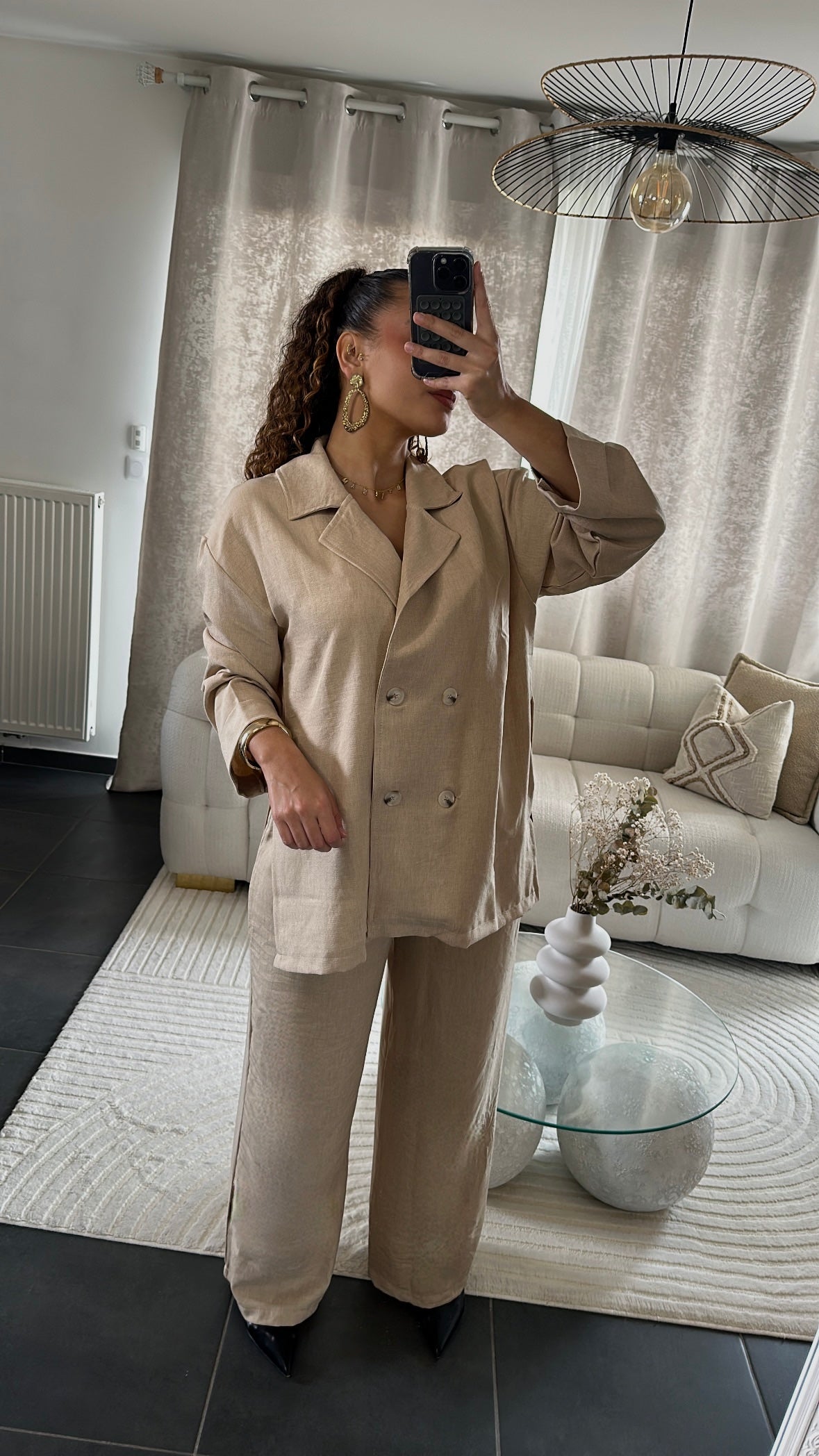 Ensemble blazer | beige