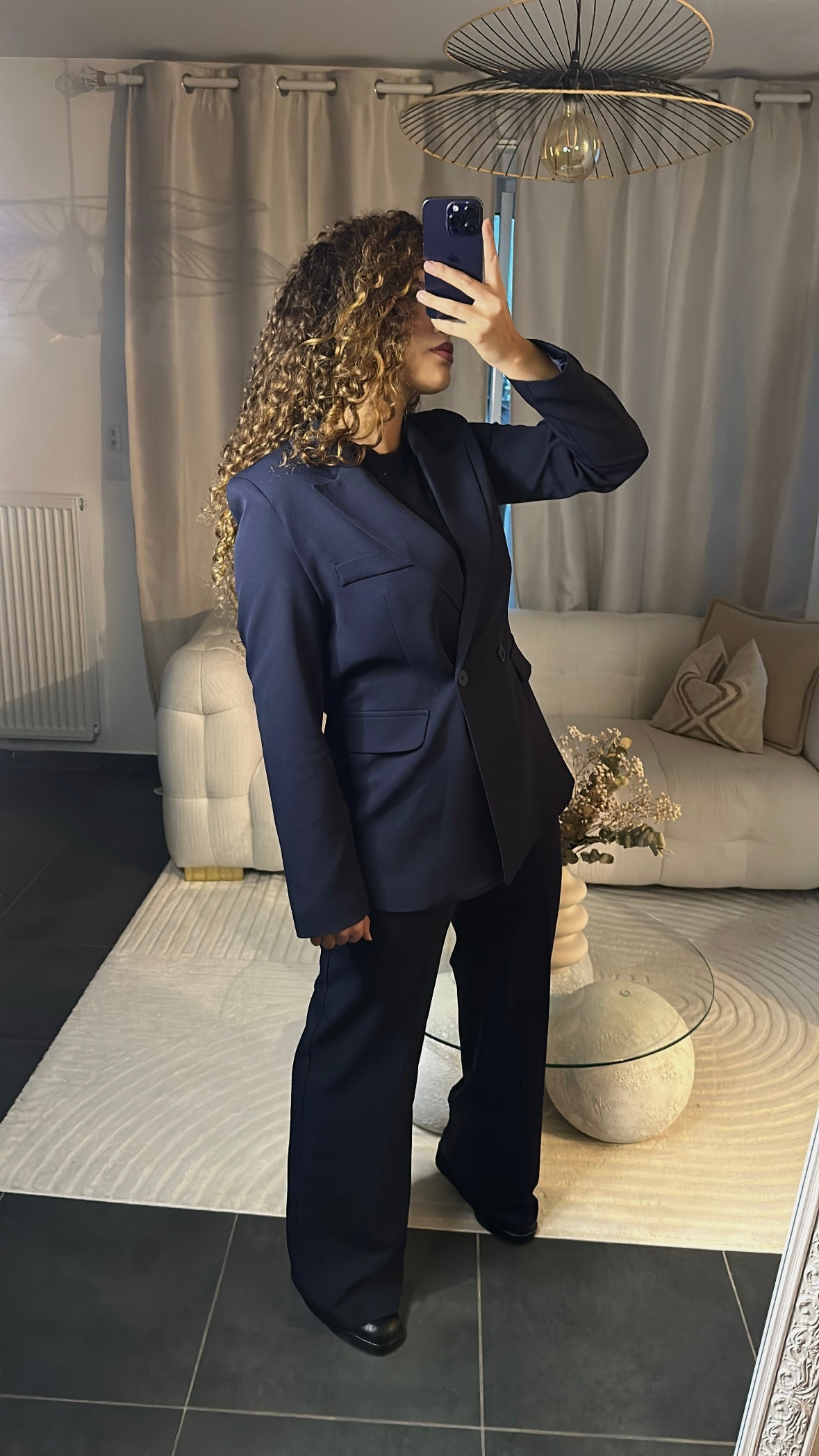 Ensemble tailleur bleu marine