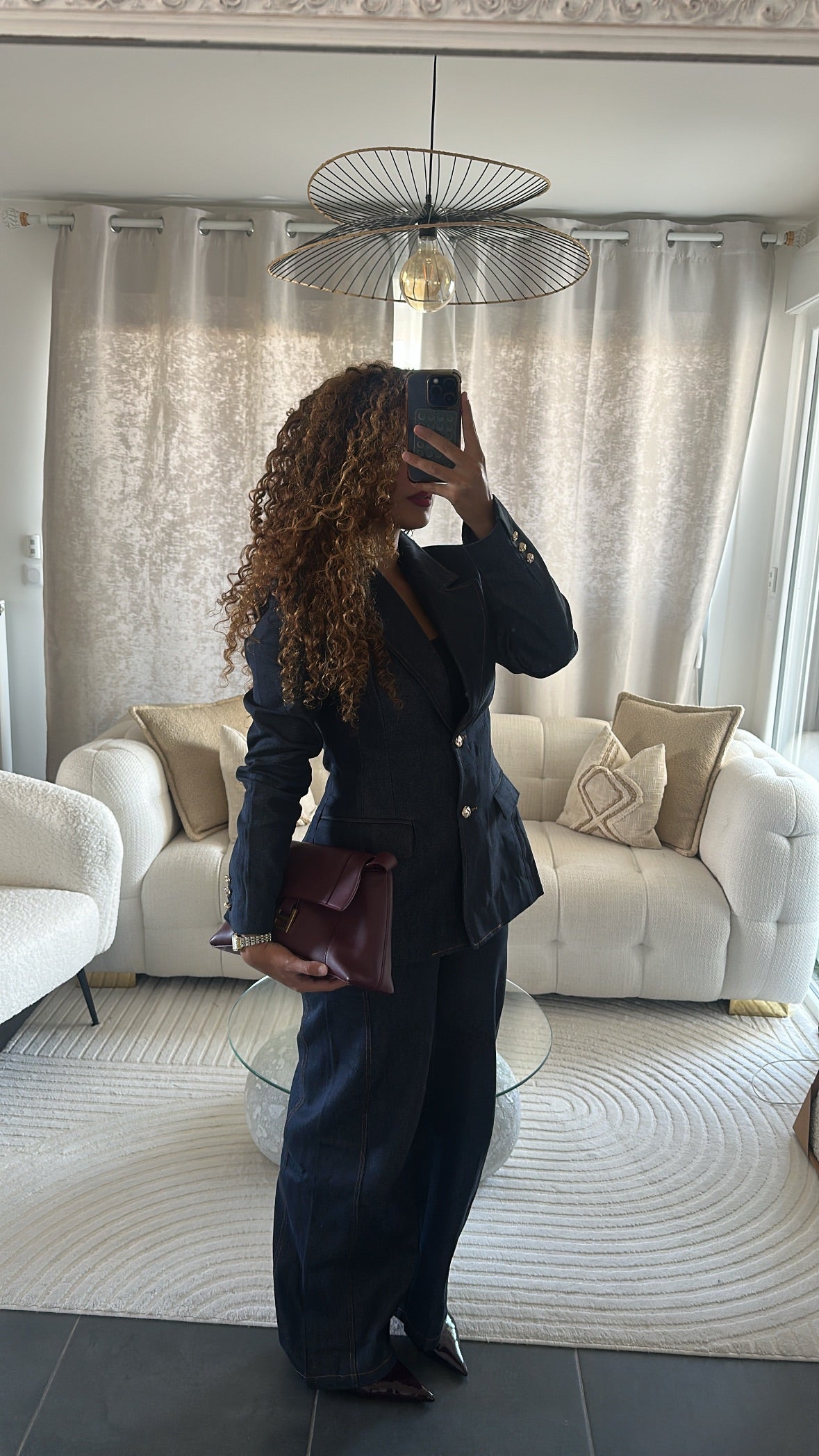 Ensemble Tailleur Denim