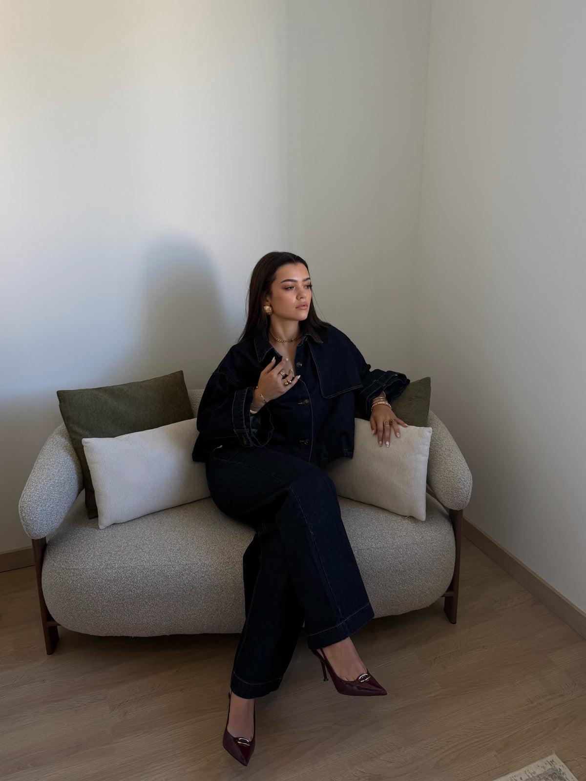 Ensemble denim MILANO – Bleu brut
